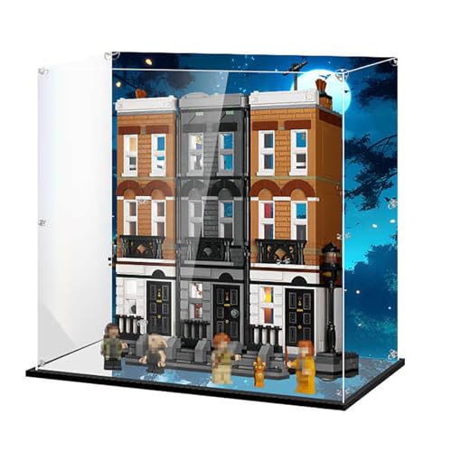 Display Box for Lego 76408 Number 12 Grimmauldplatz Model Acrylic Dustproof Transparent Storage Custom Display Case Gifts for Lego Lovers Not Model
