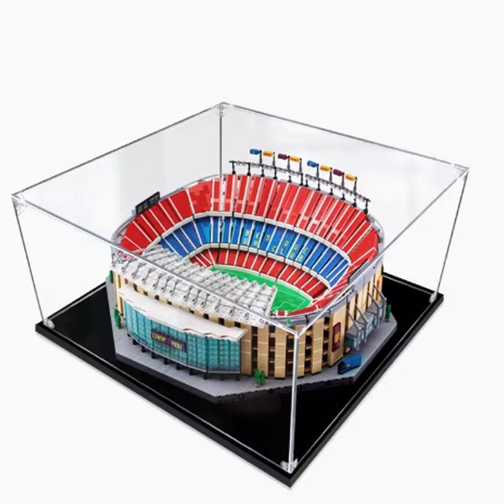 Acrylic Display Case Compatible with Lego Course 10284 Model Set Display Case for Protecting Building Block Collectibles Clear Box Gift Display Case Only 3mm