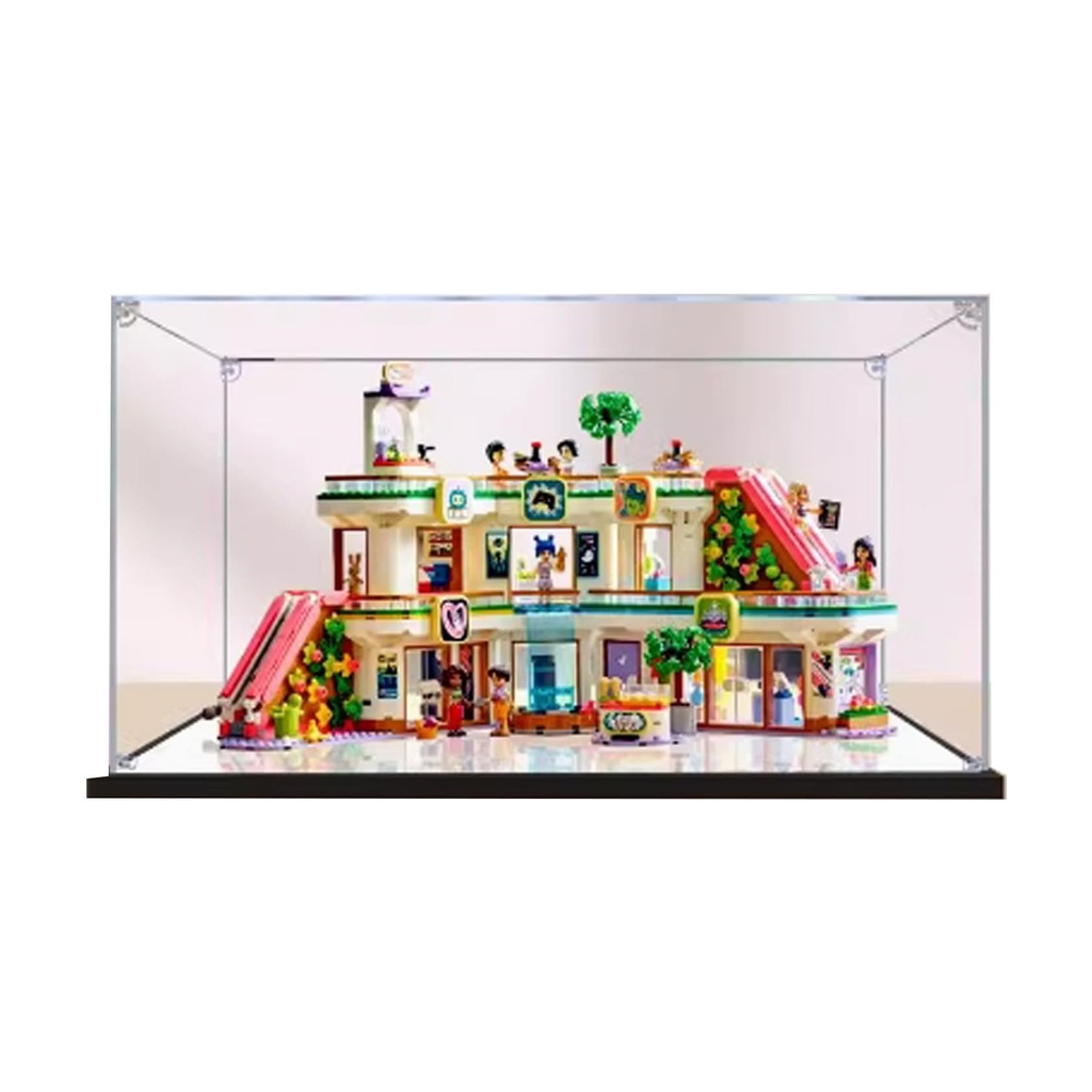 Acrylic Display Case for Lego 42604 Mall Model Dustproof Transparent Acrylic Display Case Storage Box Model Not Included 2mm Mirror