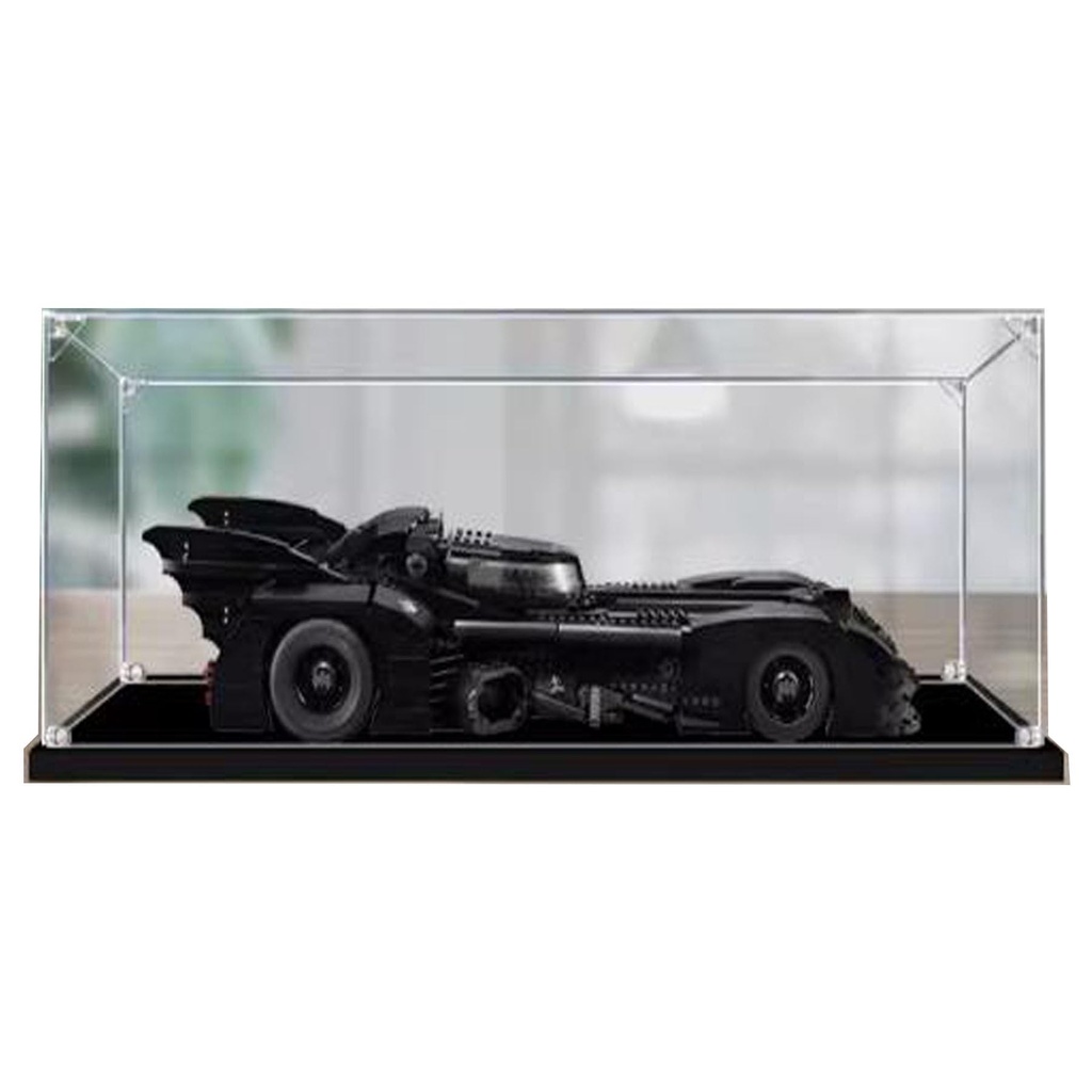 Acrylic Display Case Compatible for Lego 76139 Batmobile Dustproof Display Box Showcase Case Only Lego Sets are NOT Included 2mm