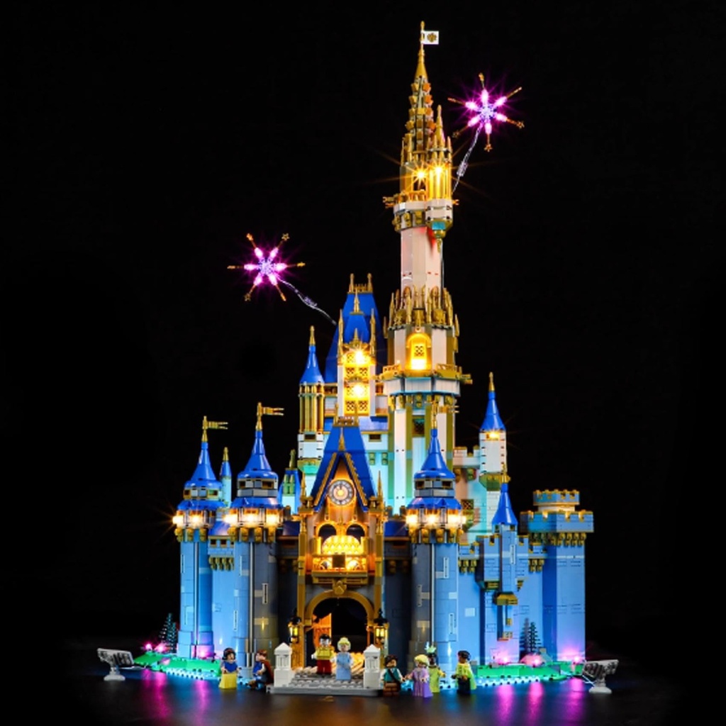 FEIFANBOYANG Led Light kit Set for Lego 43222 Castles Model Compatible with Lego 43222 Castles Model Luminaire only Model not Included Remote Control Models