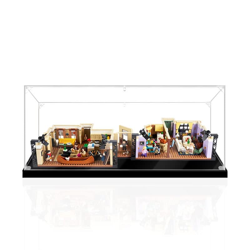 Acrylic Display Case Compatible for Lego The Friends Apartments 10292Dustproof Display Case Case Only3MM