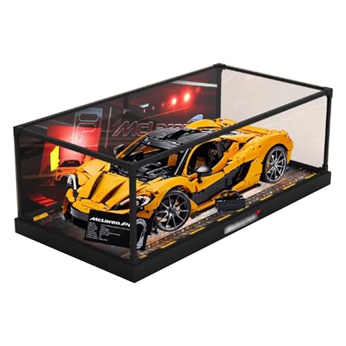 Acrylic Display Case for Lego 42172 p1 Racing DustProof Display Box Storage Box DustProof Showcase for Lego 42172 Display case only contexts