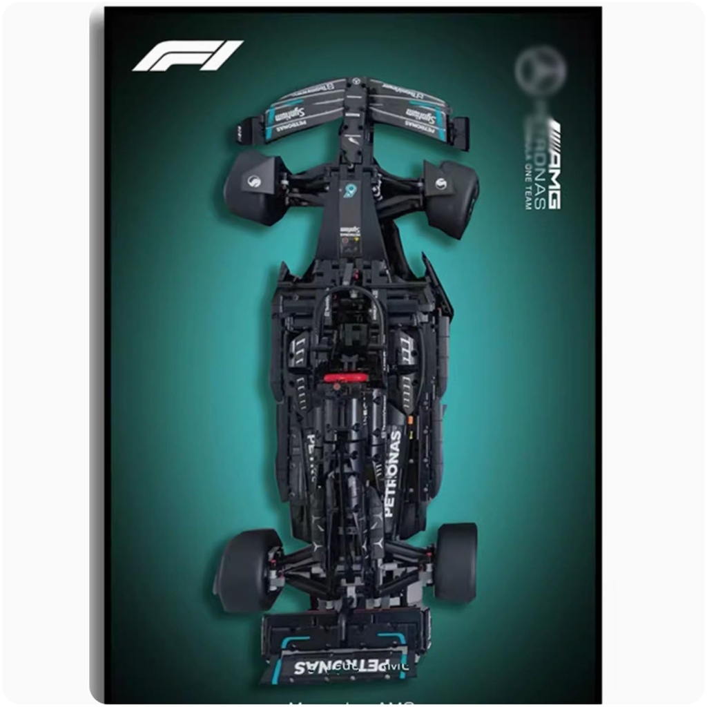 SONNIES Lego F1 Racing Model Wall Display Car Wall Mount Display Gift