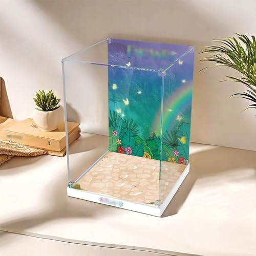 Acrylic Display Case Is Suitable for Lego 43237 Creative Flower Pot Show Box Used for Collecting Displaying and Organizing Models3mm C