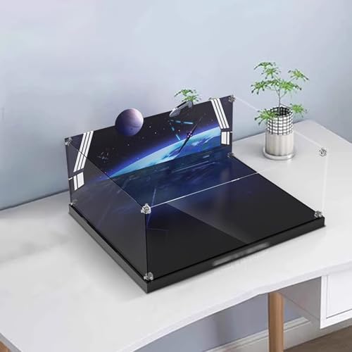 Acrylic Display Case Is Suitable for Lego 75357 Star Ghost and Phantom Fighter Show Box Used for Collecting Displaying and Organizing Models3mm B