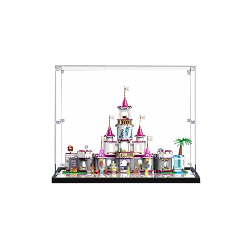 Clear Acrylic Display Case for Lego 43178 Keep Your Precious Collection Safe and Dust FreeDisplay Cabinet Only Without Model Set 2MMWith mirror