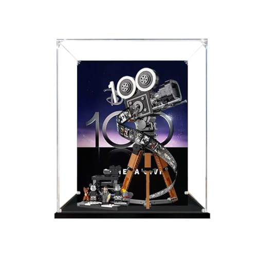 TRUSTFAR Acrylic Dustproof Display Case Designed for Lego Walt Disney Tribute Camera 43230 Building Set Storage Box Transparent Box Display Box Compatible with Lego 43230 No model background5