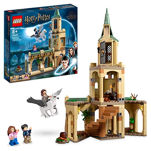LEGO Harry Potter Hogwarts Courtyard Siriuss Rescue 76401 Building Kit Recreate Scenes from Harry Potter and the Prisoner of Azkaban Castle Playset Birthday Gift for Kids Aged 8 345 Pieces