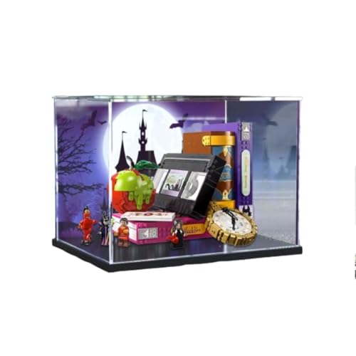 TRUSTFAR Acrylic Dustproof Display Case Designed for Lego 43227 Villain Icons Model Display Box Compatible with Lego 432273MM Thick Display Box Storage for Lego 43227 No model background2