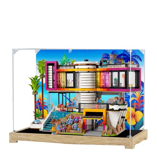 Crystal Clear Acrylic Display Case for Lego 42639 The Model NOT Included Size 50x25x35cm 03