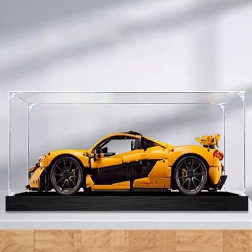 Acrylic Display Case Compatible with Lego 42172 Racing Kit Dustproof Transparent Display Case Storage Case Display Case Only 2mm