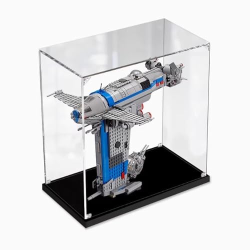 Acrylic Display Case for Lego 75188 Resistance bomber Dustproof Display Case Model not included 2mm