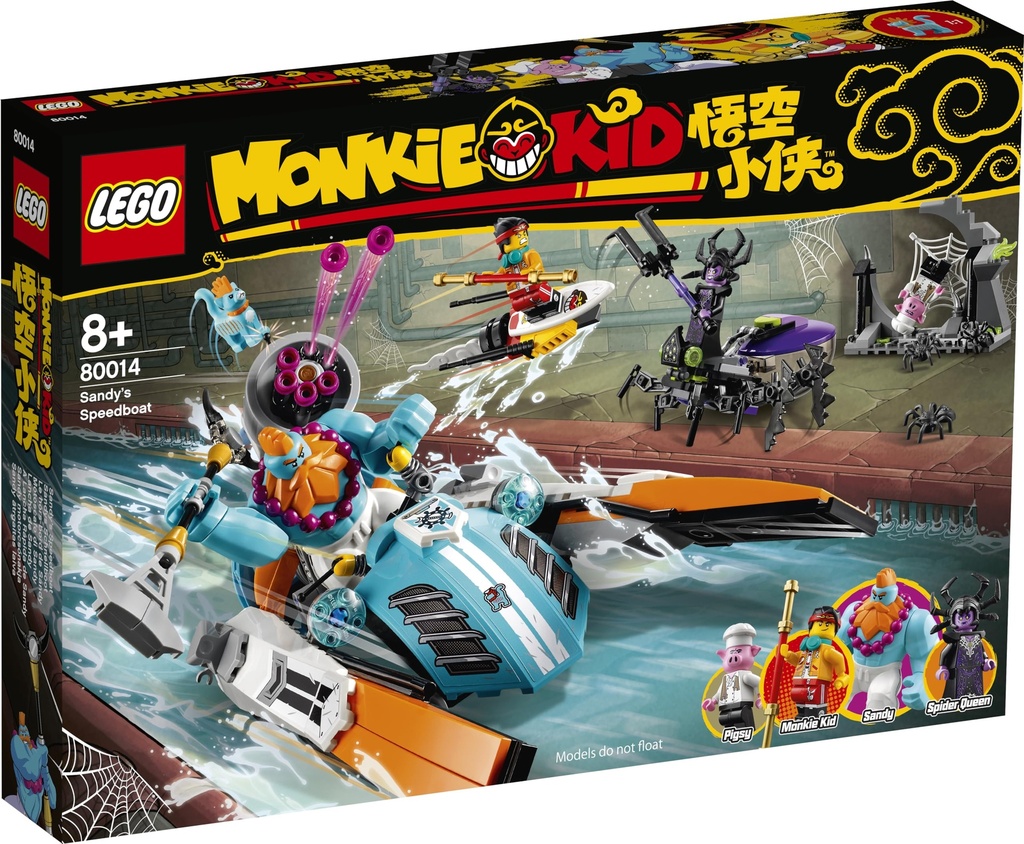 LEGO Monkie Kid 80014 Sandys Speedboat