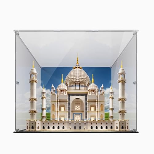 Acrylic Display Box for Lego 10256 Taj Mahal Transparent Dustproof Display Box Storage Box Compatible with Lego 10256 Construction kit Model Not Included contexts