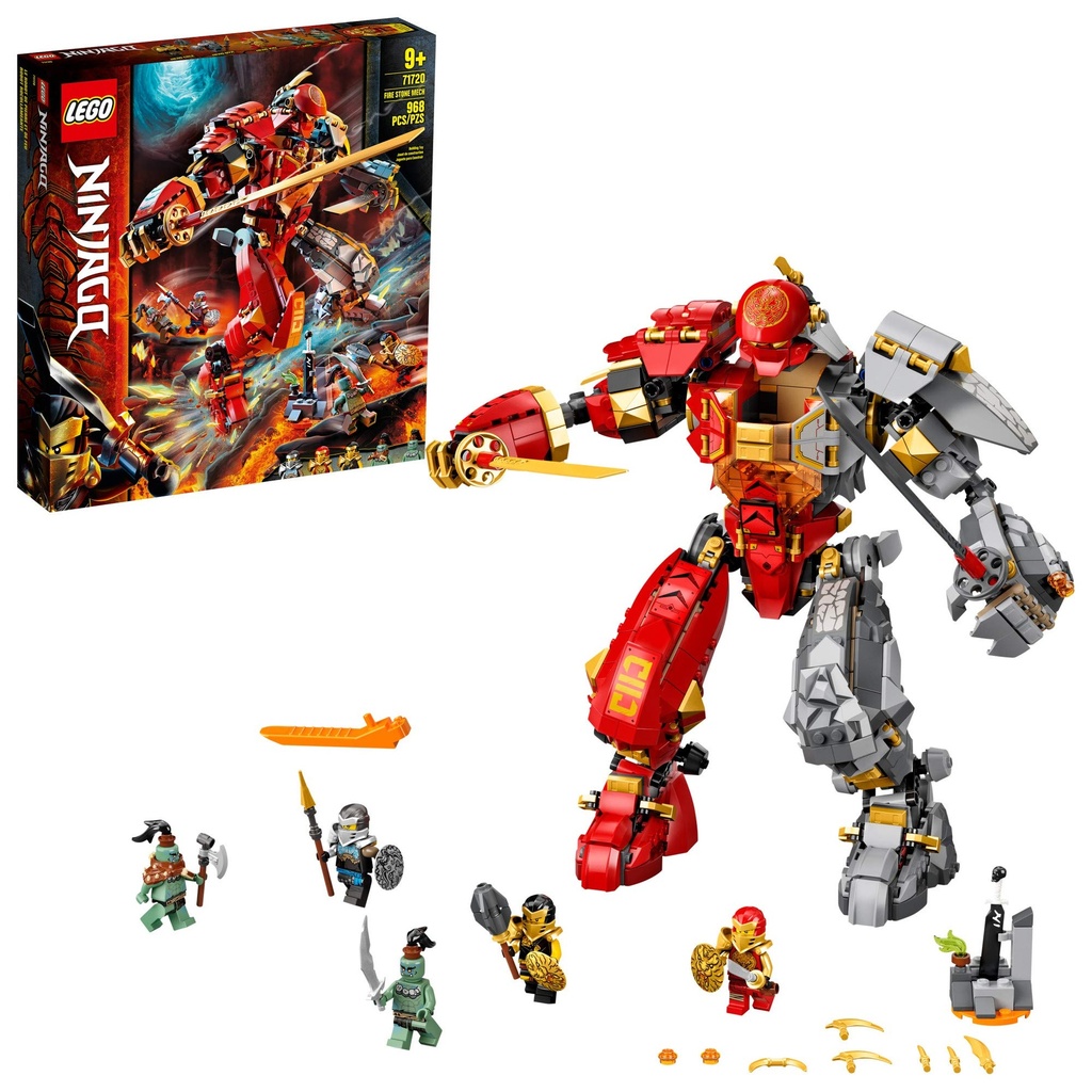 LEGO Ninjago 71720 Fire Stone Mech 968 pieces