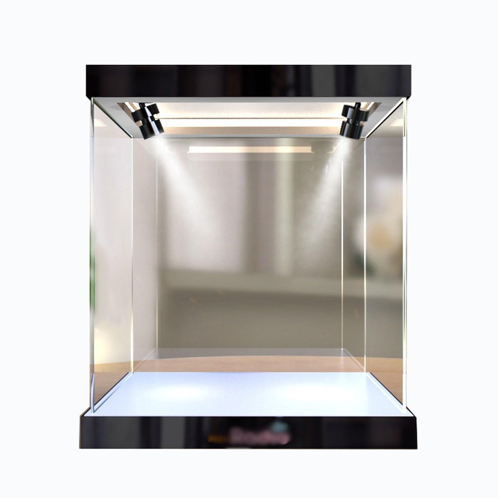 Clear Acrylic Display Case for LEGO 10334 Model The Model NOT Included Customizable Display Box With upper light box