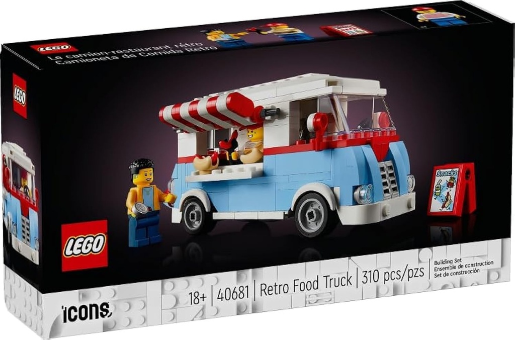 LEGO Retro Food Truck 40681310 Pz