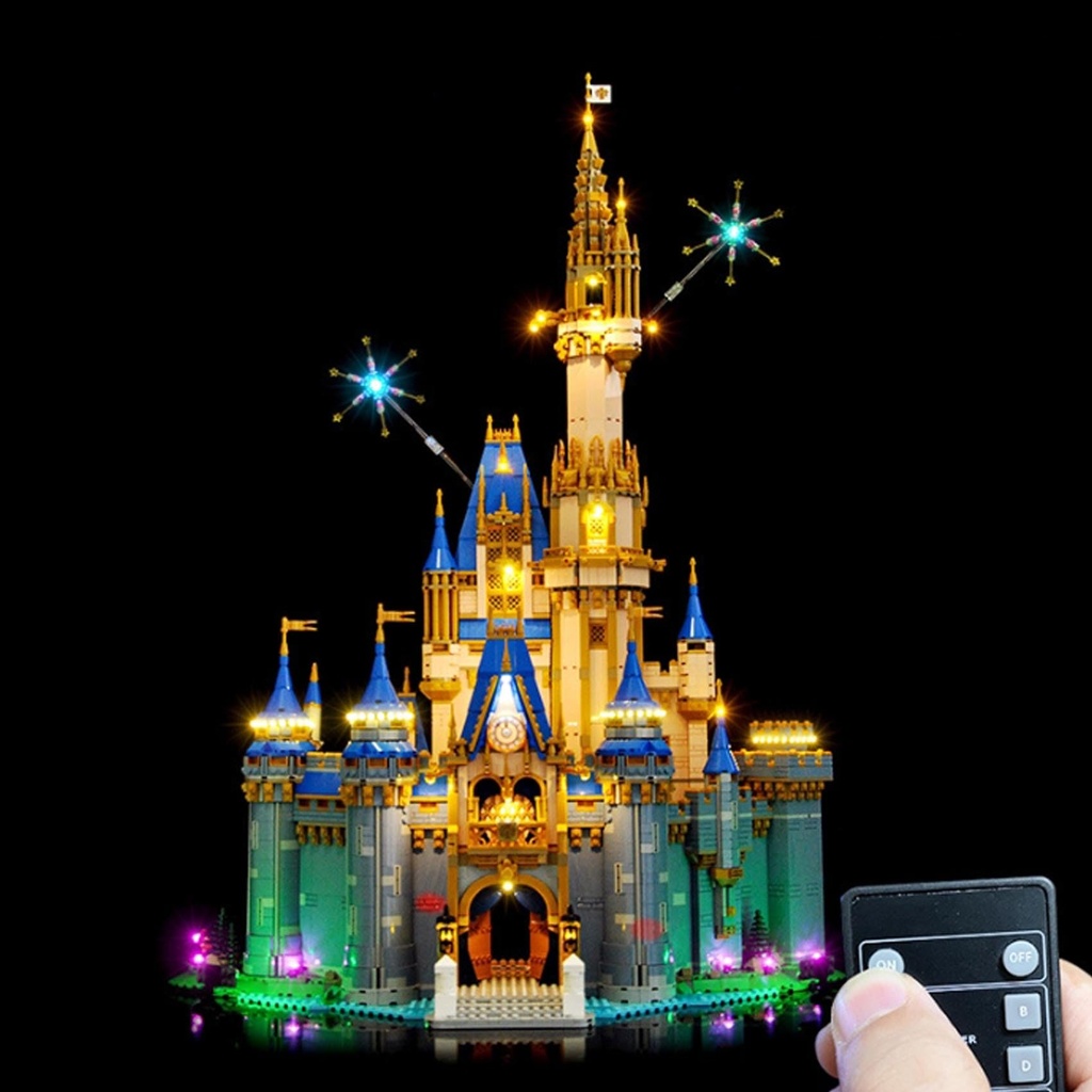 Led Light kit Set for Lego 43222 Castle Model Compatible with Lego 43222 Model Luminaire only Model not Included Remote Control