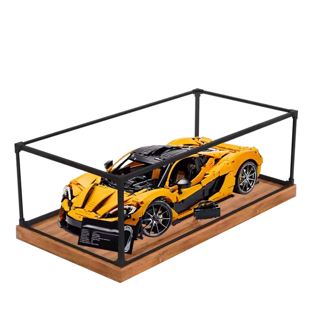 Acrylic Display Case for Lego 42172 P1Dustproof Box Storage Box Transparent Box Display Box Compatible with Lego 42172Only Case No Model Option 2