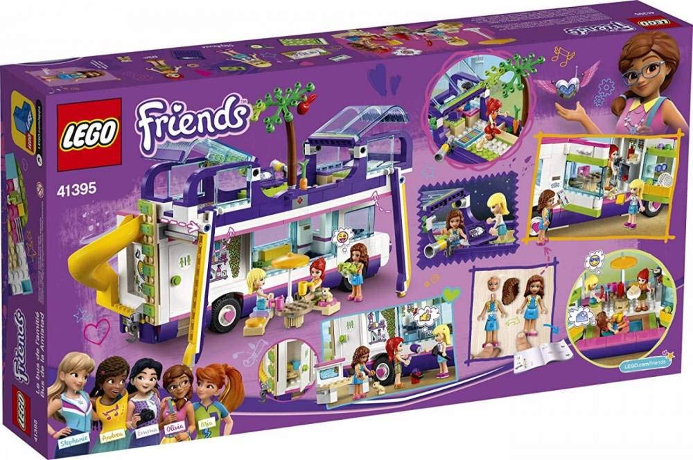 LEGO Friends Friendship Bus 41395 LEGO Heartlake City Toy Playset Building Kit Promotes Hours of Creative Play 2020 778 Pieces