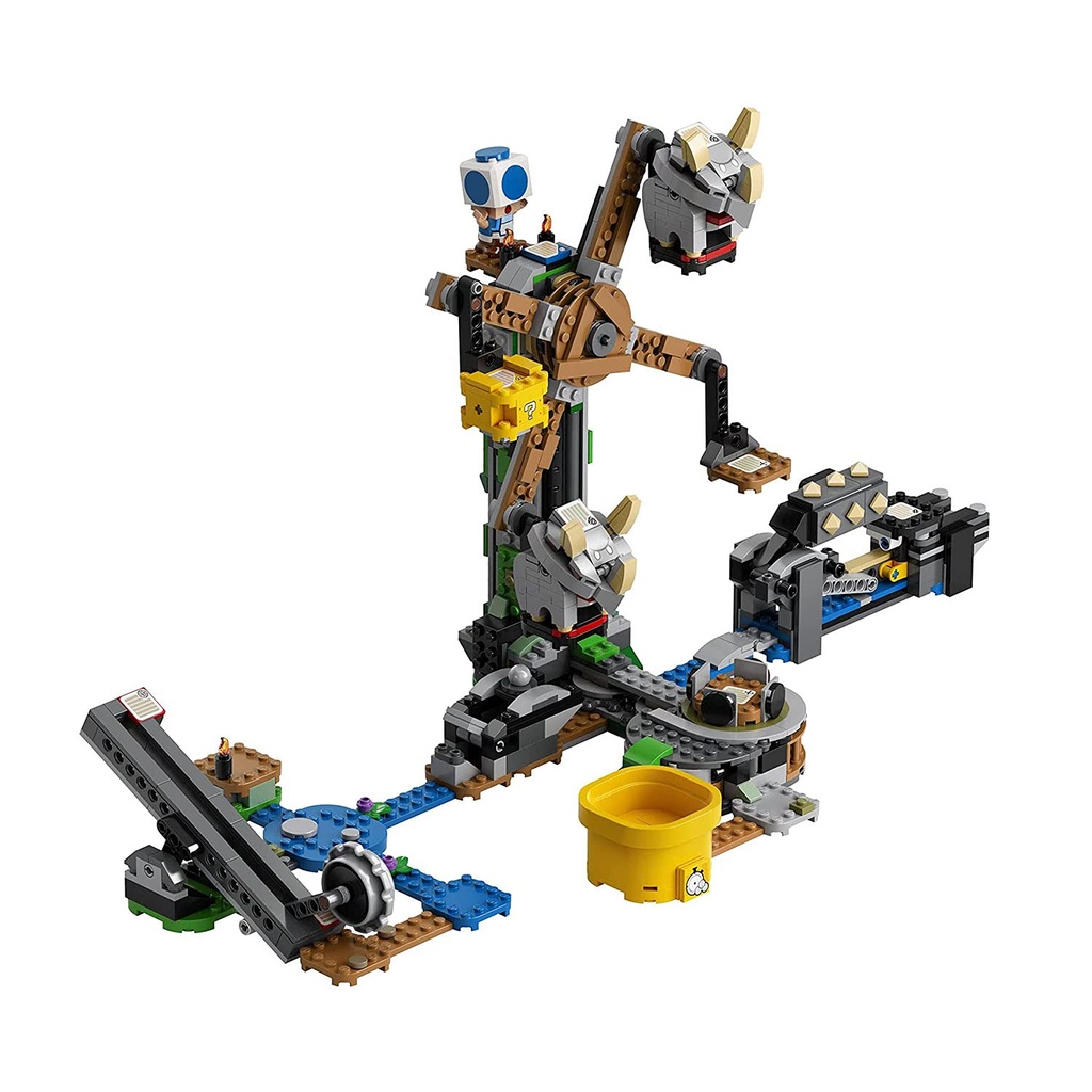 LEGO Super Mario Reznor Knockdown Expansion Set 71390 Building Kit Collectible Toy Playset for Kids 2021 862 Pieces