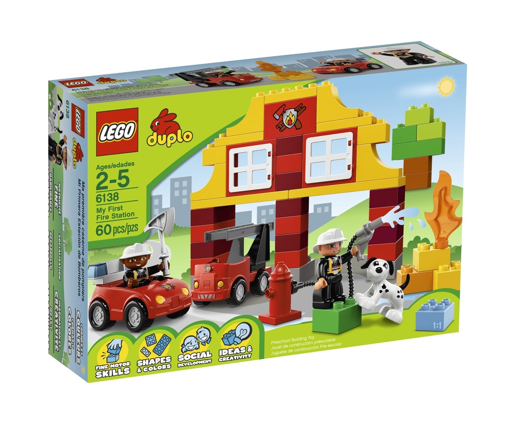 Lego Duplo My First Fire Station 60pcs