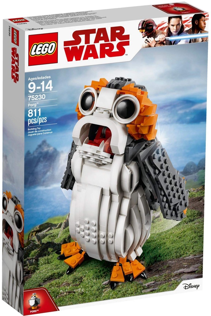 LEGO 75230 Star Wars Porg Building Set AhchTo Seadwelling Bird Figure