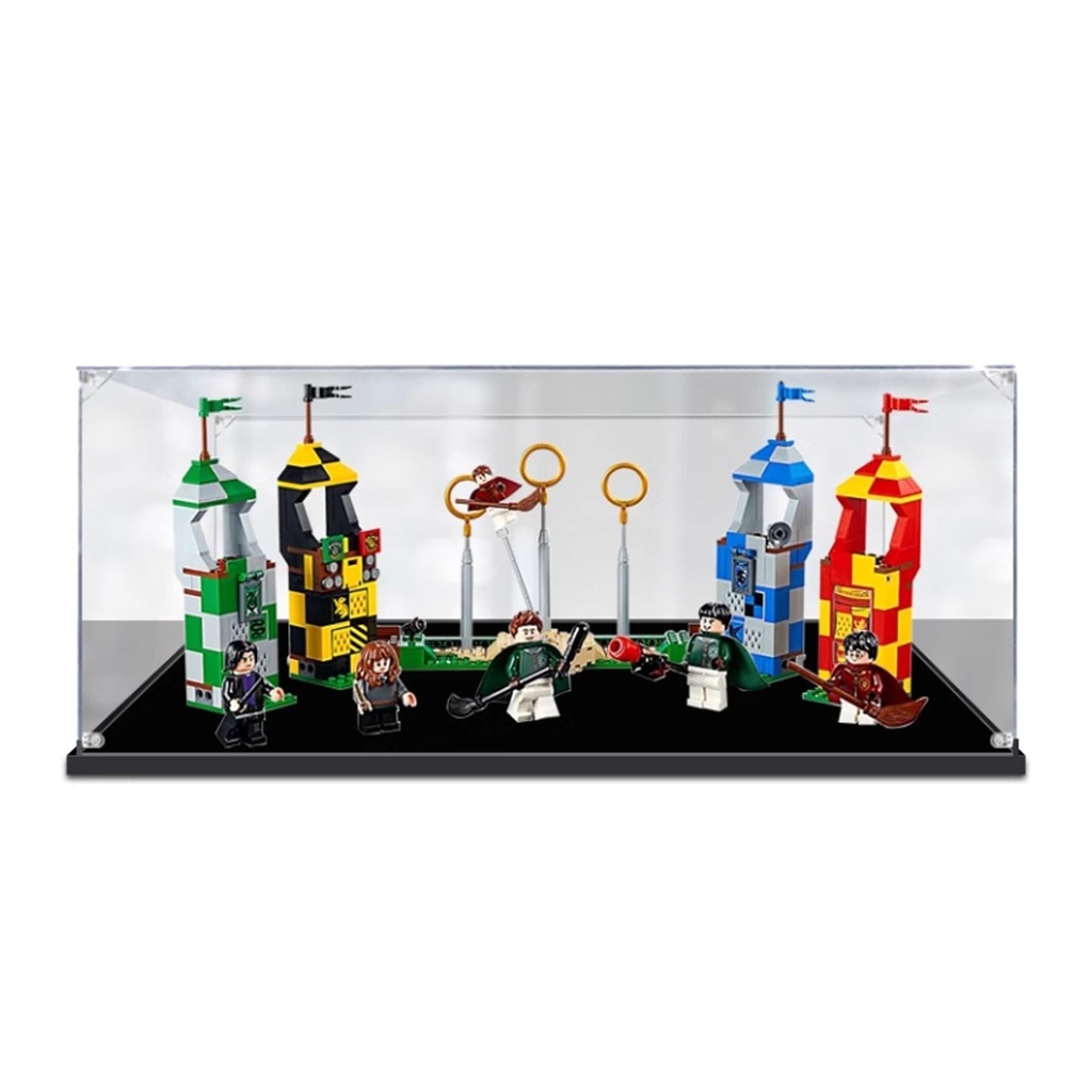 Transparent Acrylic display box for Lego 75956 Competition model Dustproof Storage Display Box Model Not Included 3mm
