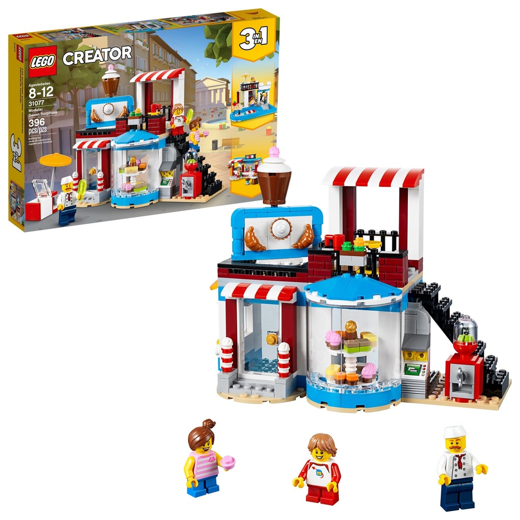 LEGO Creator Modular Sugar House 31077 396 Pieces