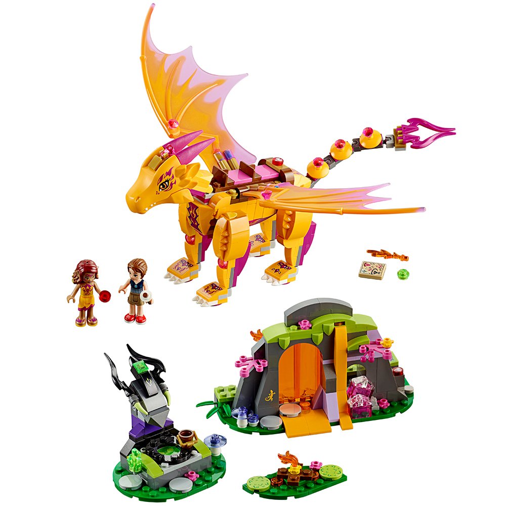 LEGO Elves Fire Dragons Lava Cave