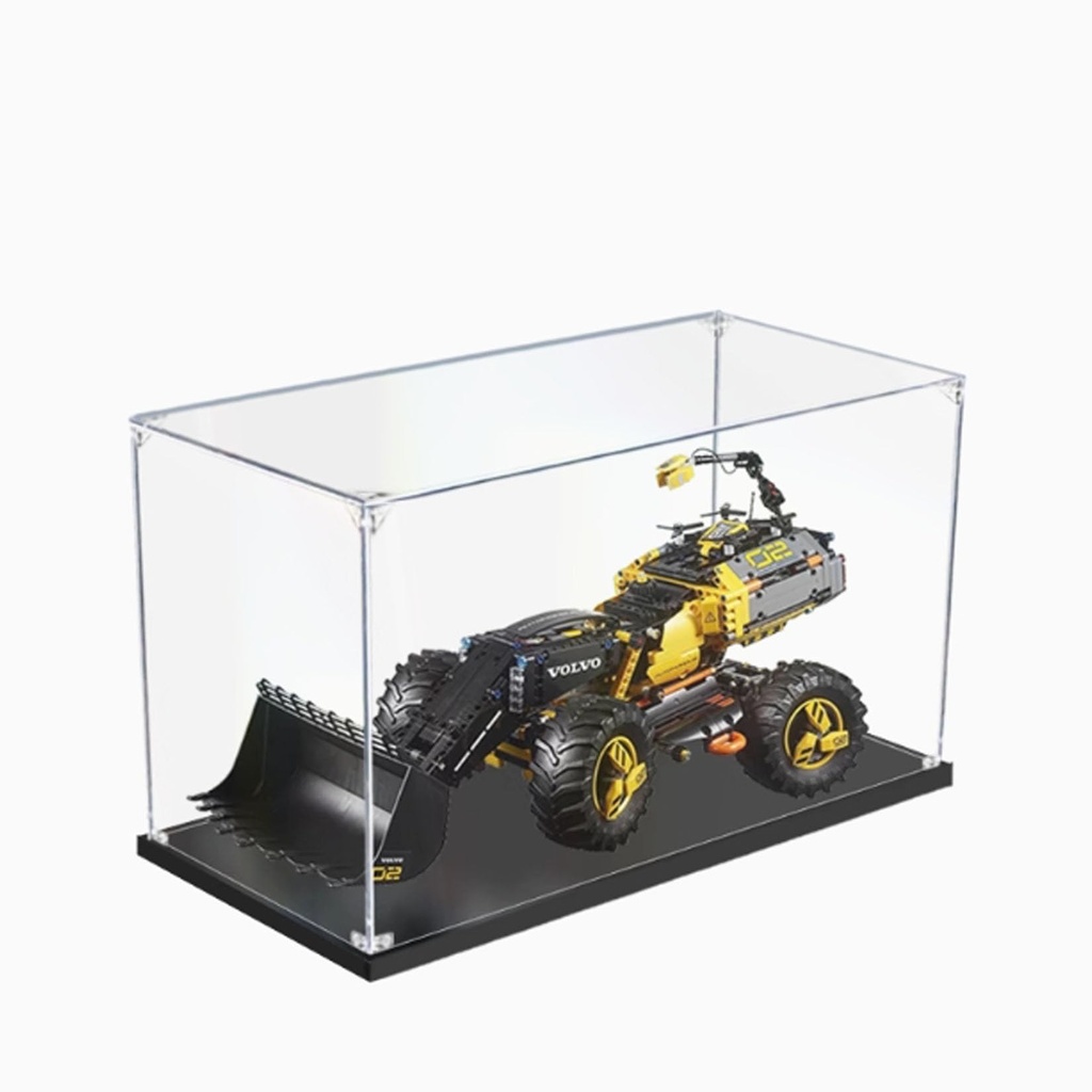 Transparent Acrylic Display Box for Lego 42081 Loader Display Box Block Collectibles Transparent Dustproof Display Box Organiser Display Box Stand Display Box Only 3mm
