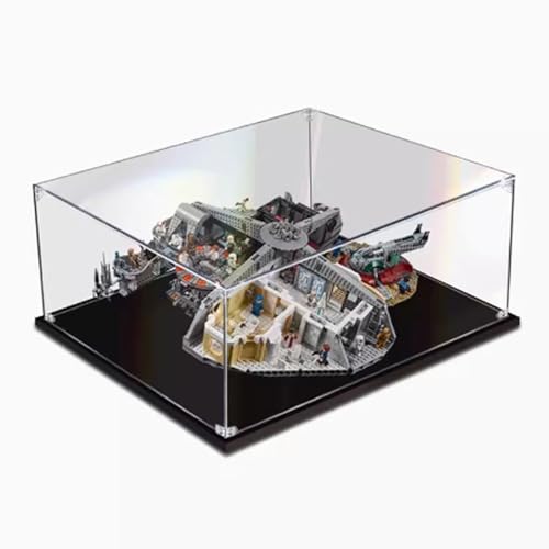Acrylic Display Box Compatible with Lego 75222 Toys Model Kit Thick Base Collectible Gift Presentation Box Storage Box Box Only 2mm