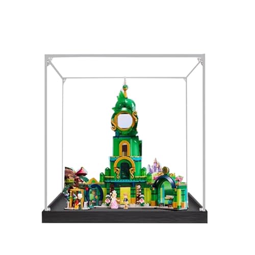 Transparent Acrylic Display Case for Lego 75684 Emerald City Model Clear BoxStorage BoxDisplay BoxCompatible with 75684 Model Display Box only 2mm