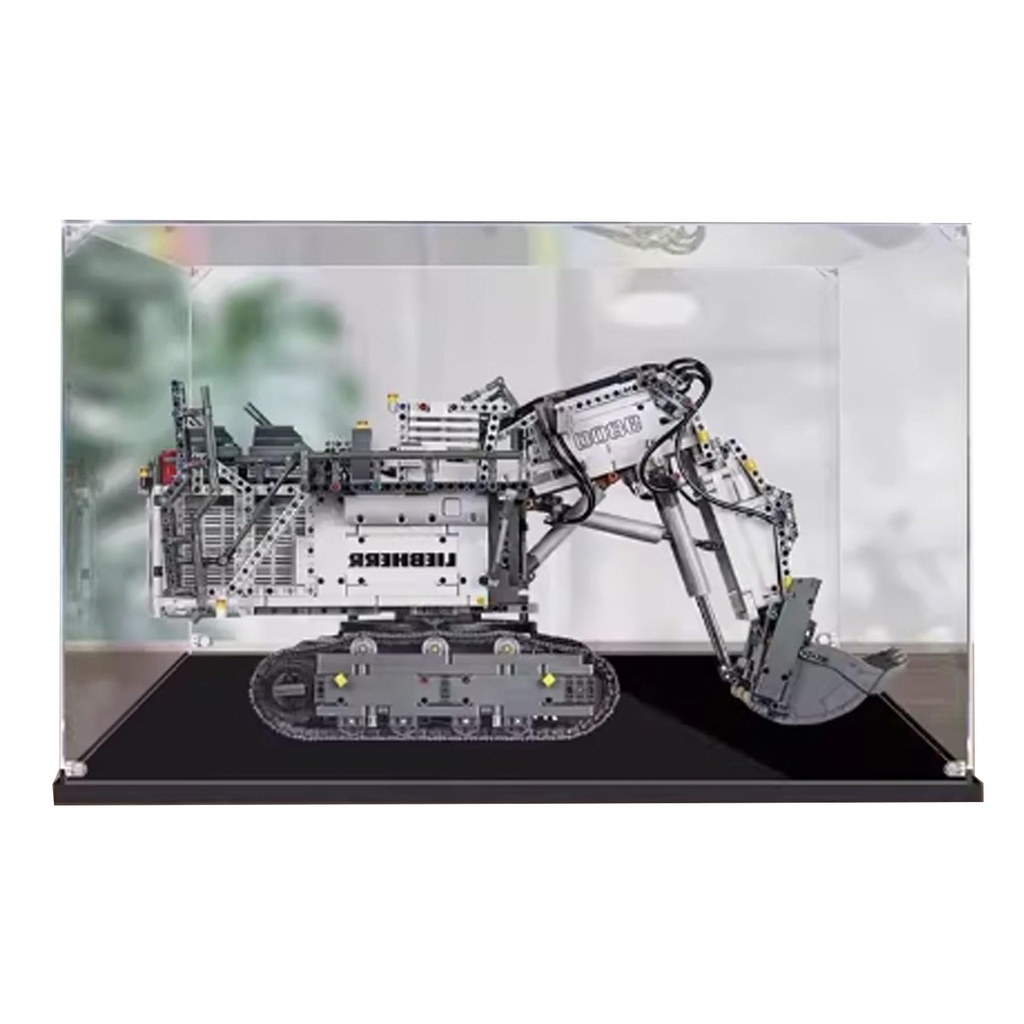 CHIFENMS Acrylic Display Box for Lego 42100 Excavator Clear Dustproof Display Box Box Only Lego Set Not Included 2mm
