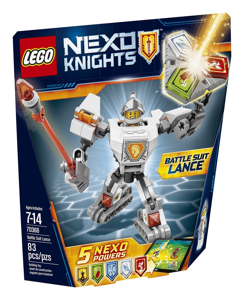 LEGO Nexo Knights Battle Suit Clay 70362 Building Kit 79 Piece