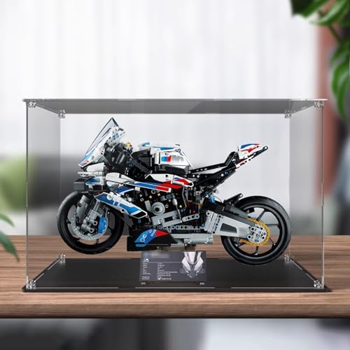 Acrylic Display Case Is Suitable for Lego 42130 Motorcycle M1000RR Show Box Used for Collecting Displaying and Organizing Models3mm A