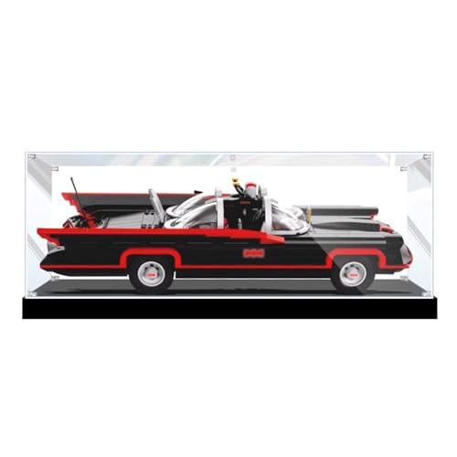 Acrylic Display Cases Box Suitable for Lego 76328 Batfighting Vehicle CarDisplay Box Used for Model Display Dustproof Collectible Storage Model Not Included 3mm transparent