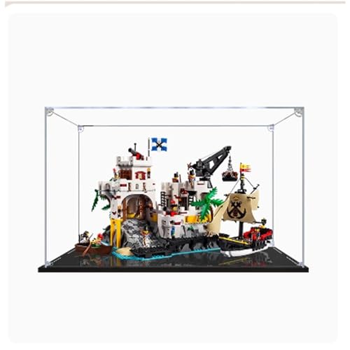 Acrylic Transparent Display Case for Lego 10320 Castle Boats Model Dustproof Transparent Display Case Showcase 236 157 157 inches Display Case Only 3mm