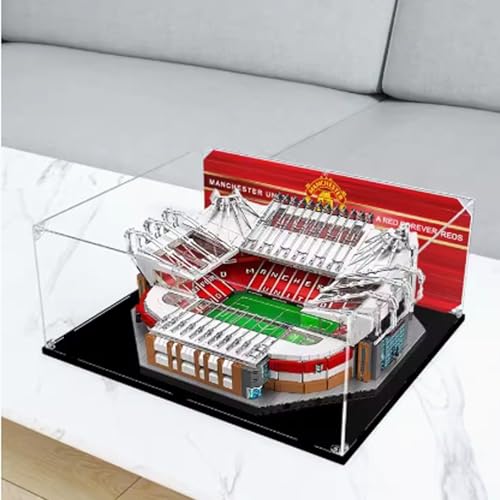 Acrylic Display Case Compatible with Lego 10272 pitch Building Block Model Protective UV Dust Collector Box Collectors Gift Protect and decorate your masterpieces Box Only
