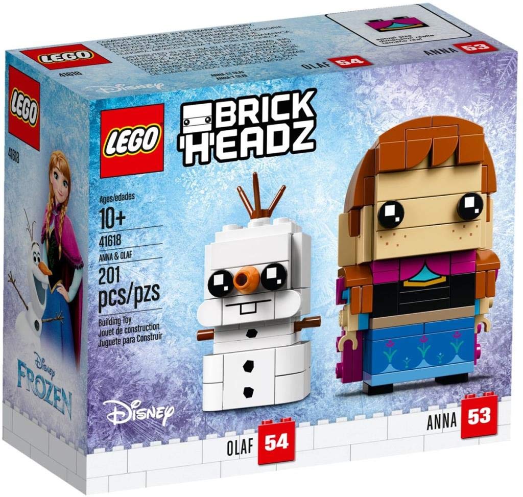 LEGO BrickHeadz Anna Olaf Building Kit Multicolor