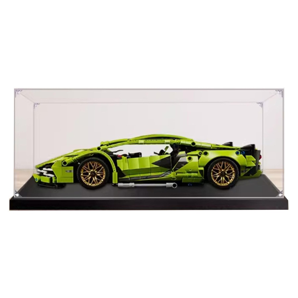 Acrylic Display Clear Collectors Box Compatible with Lego 42115 Supercar Building Block Model Dust Storage Box Display Box Box Only 3mm