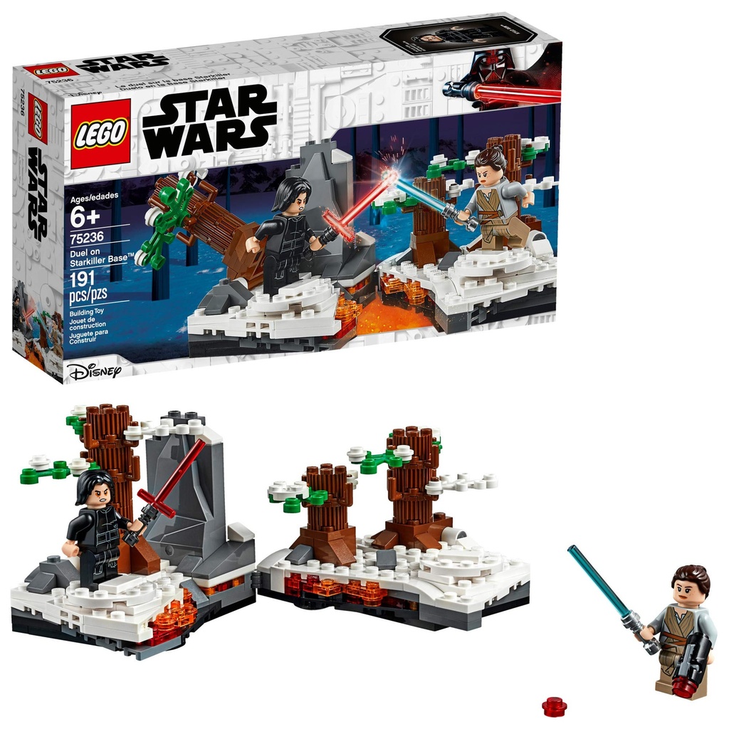 LEGO Star Wars The Force Awakens Duel on Starkiller Base 75236 Building Kit 2019 191 Pieces