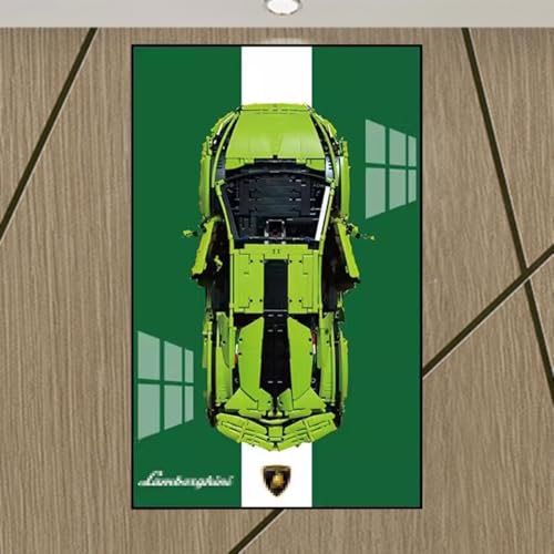Figures Display Wall Mount for LEGO for 42115 Lamborghiini SIiAN Model Wall Mounting Bracket Decoration PhoframeNo Model F