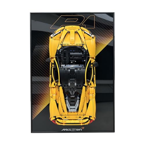 Figures Display Wall Mount for LEGO for 42172 for McLarren P1 Hypercar Model Wall Mounting Bracket Decoration No Model D