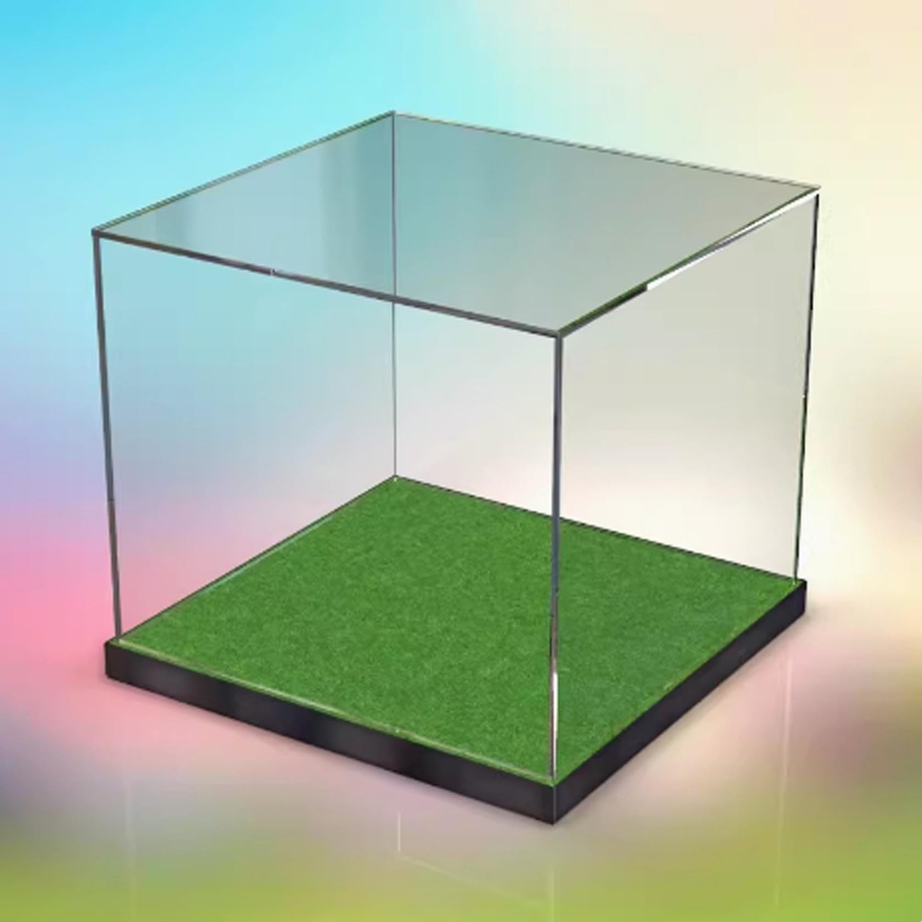 Acrylic Display Case For Lego 10257 Carousel Model Dustproof Transparent Acrylic Display Case Storage Box Model Not Included Raised base
