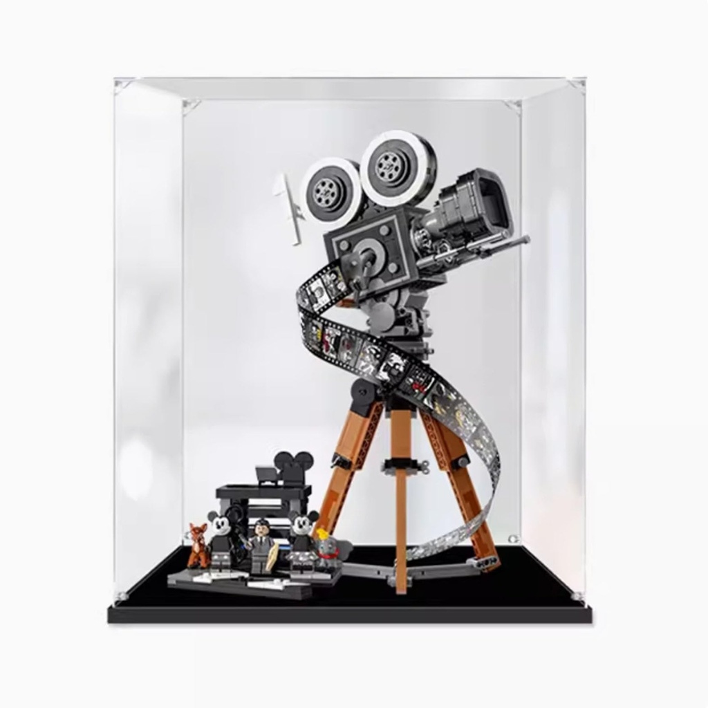 Transparent acrylic display box for Lego 43230 Camera model collection dustproof display box display box only 2mm