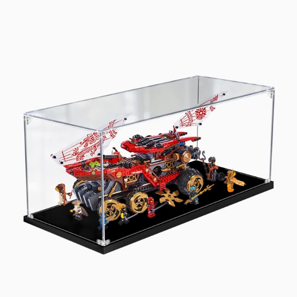 Transparent acrylic display box for Lego 70677 Chariot model collection dustproof display box display box only 2mm