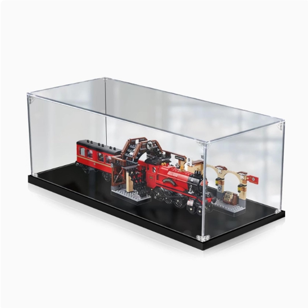 Transparent acrylic display box for Lego 75955 Express train model collection dustproof display box display box only 2mm