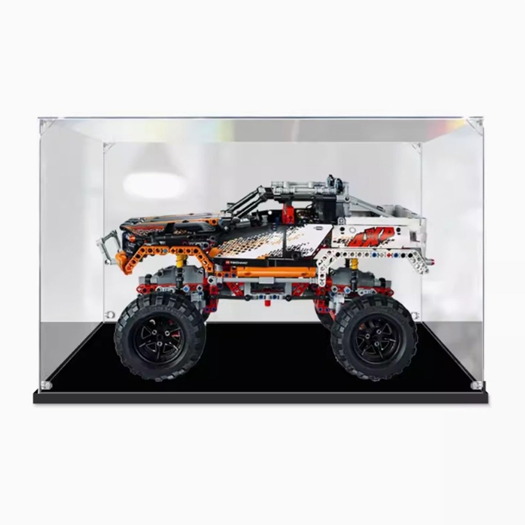 Transparent acrylic display box for Lego 9398 Remote Control 4WD Buggy model collection dustproof display box display box only 2mm